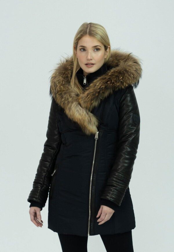 Womens Winter Jacket & Coat CUIR DIMITRI - MELANIA