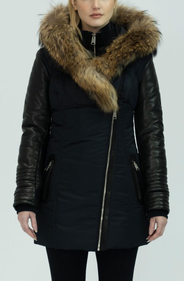 Womens Winter Jacket & Coat CUIR DIMITRI - MELANIA