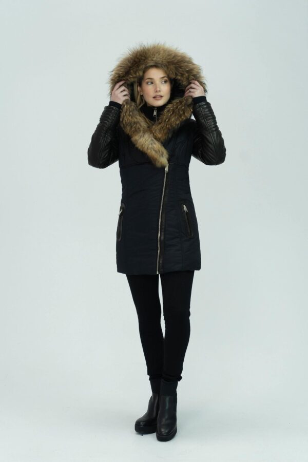 Womens Winter Jacket & Coat CUIR DIMITRI - MELANIA