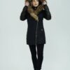 Womens Winter Jacket & Coat CUIR DIMITRI - MELANIA