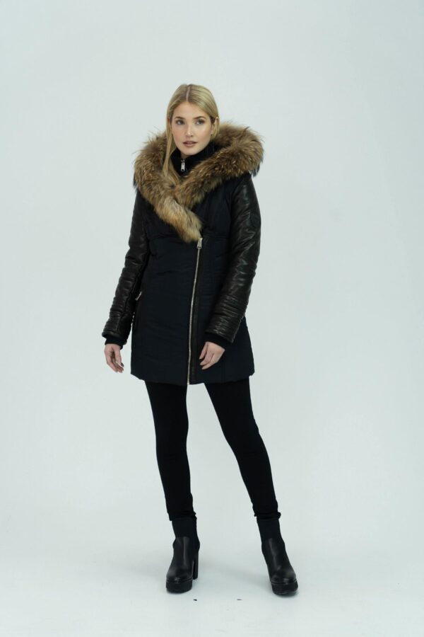 Womens Winter Jacket & Coat CUIR DIMITRI - MELANIA