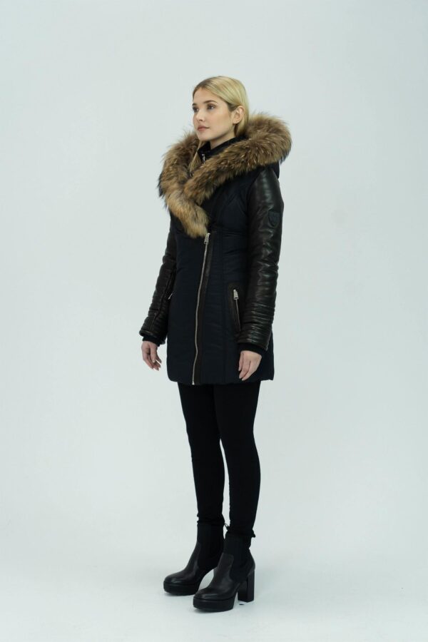 Womens Winter Jacket & Coat CUIR DIMITRI - MELANIA