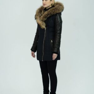 Womens Winter Jacket & Coat CUIR DIMITRI - MELANIA