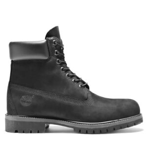 Waterproof Boots - 6 In Premium Black Nubuck