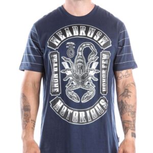 HEADRUSH-BLUE-TEE-THE-CRAWL