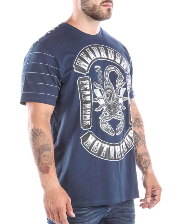 HEADRUSH-BLUE-TEE-THE-CRAWL