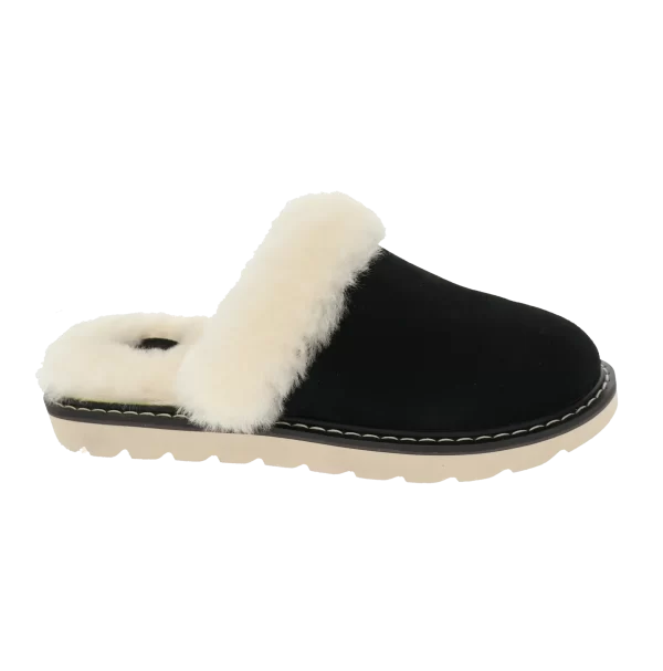 ELIZABETH-BLACK WOMEN'S-SLIPPER