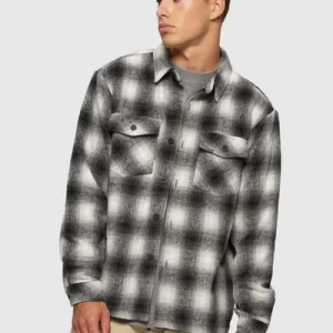 BLACK-FLANNEL-OVERSHIRT