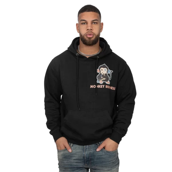 Monkey-Business-Black-Hoodie