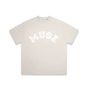 Heavy T-shirt - Nude Cream