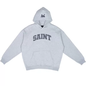 Saint-Heavyweight-Brushed-Gray-Patch-Athletic-Gray-Hoodie